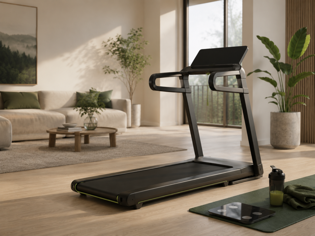 Træningsudstyr i moderne hjemmegym